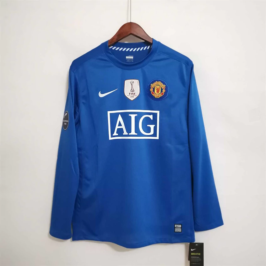 Cristiano Ronaldo 2008 Blue Manchester united shirt