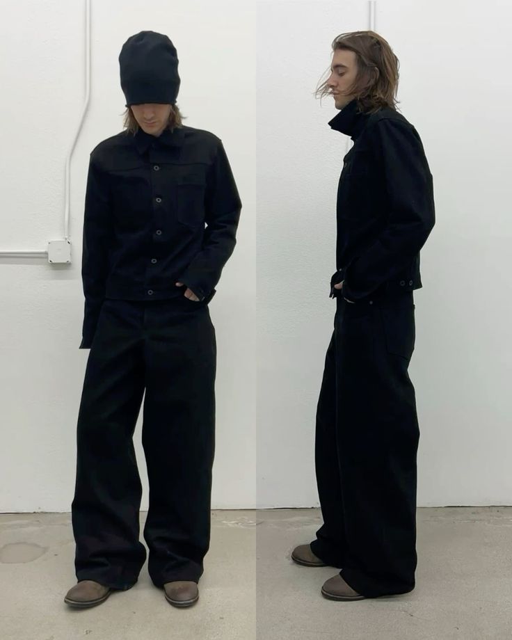 Obsidian Ultra Baggy Jeans | Zoyza Streetwear Denim (unisex)