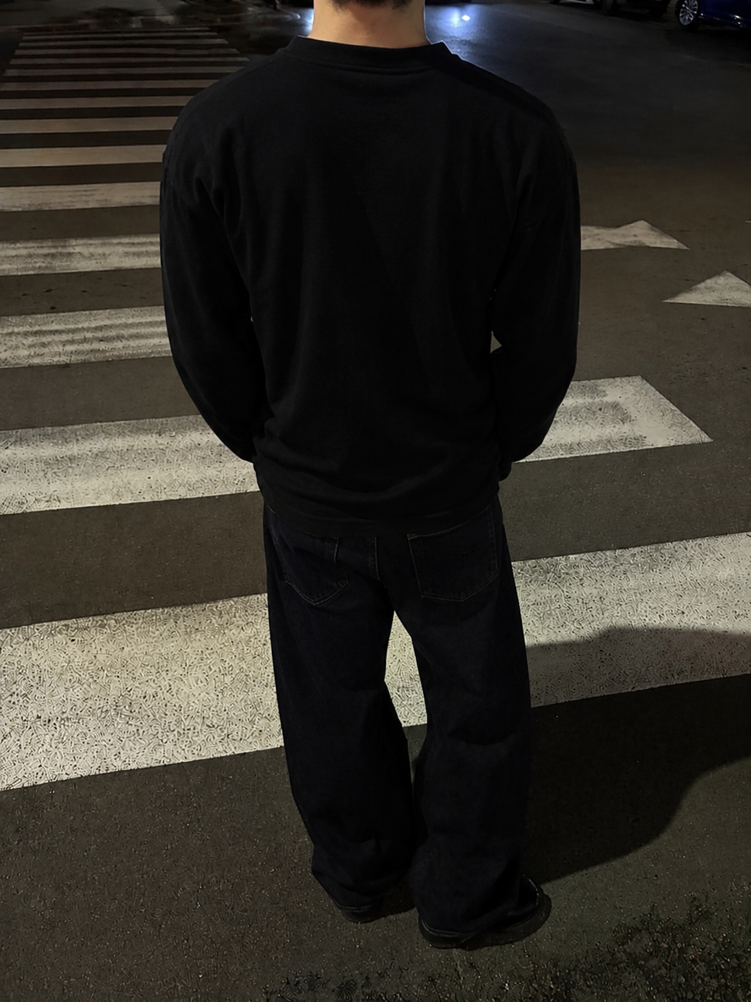 Black Henley — Essential Long Sleeve