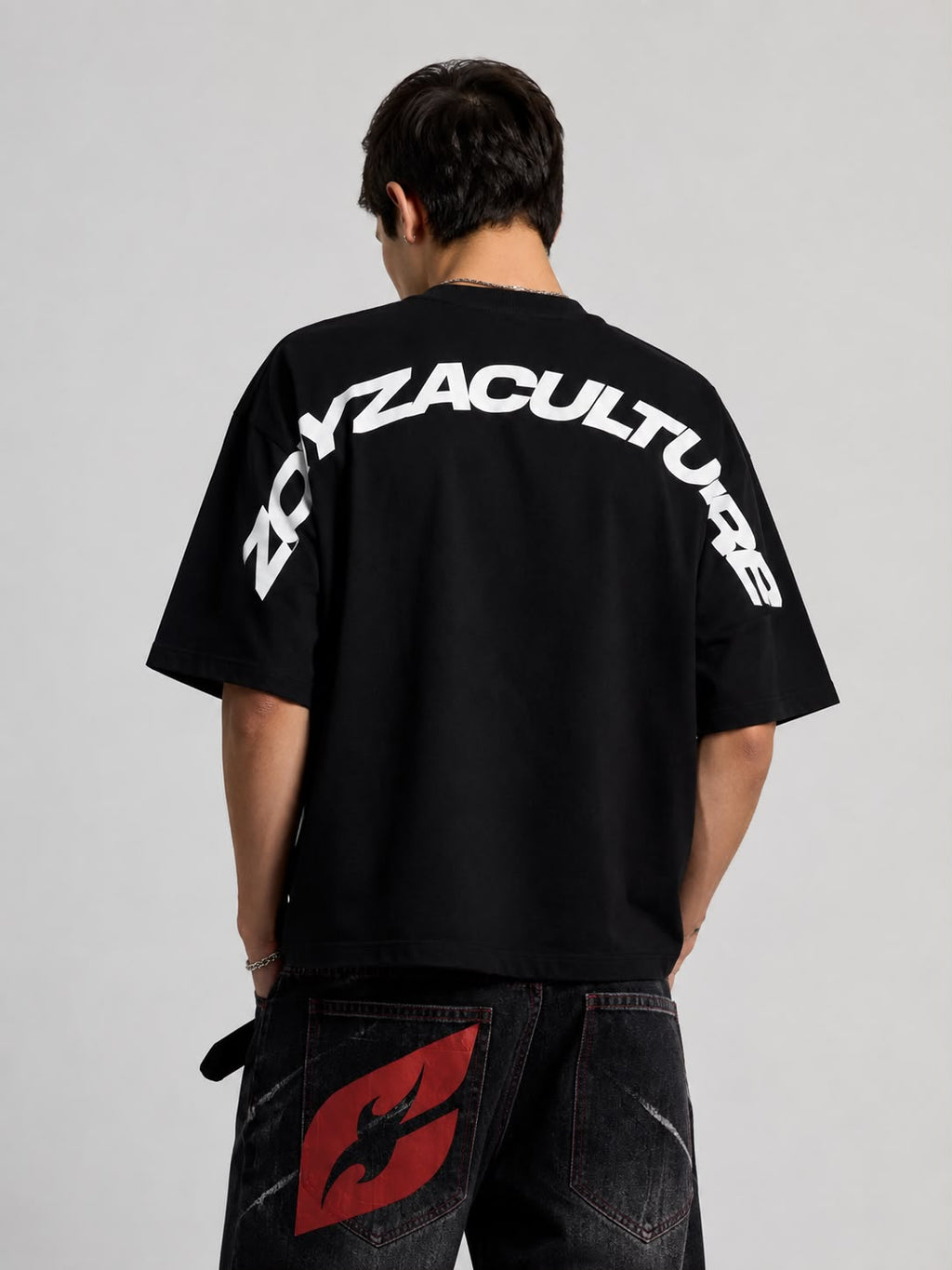 Zoyza Culture Arc Logo Tee – Black (Unisex)