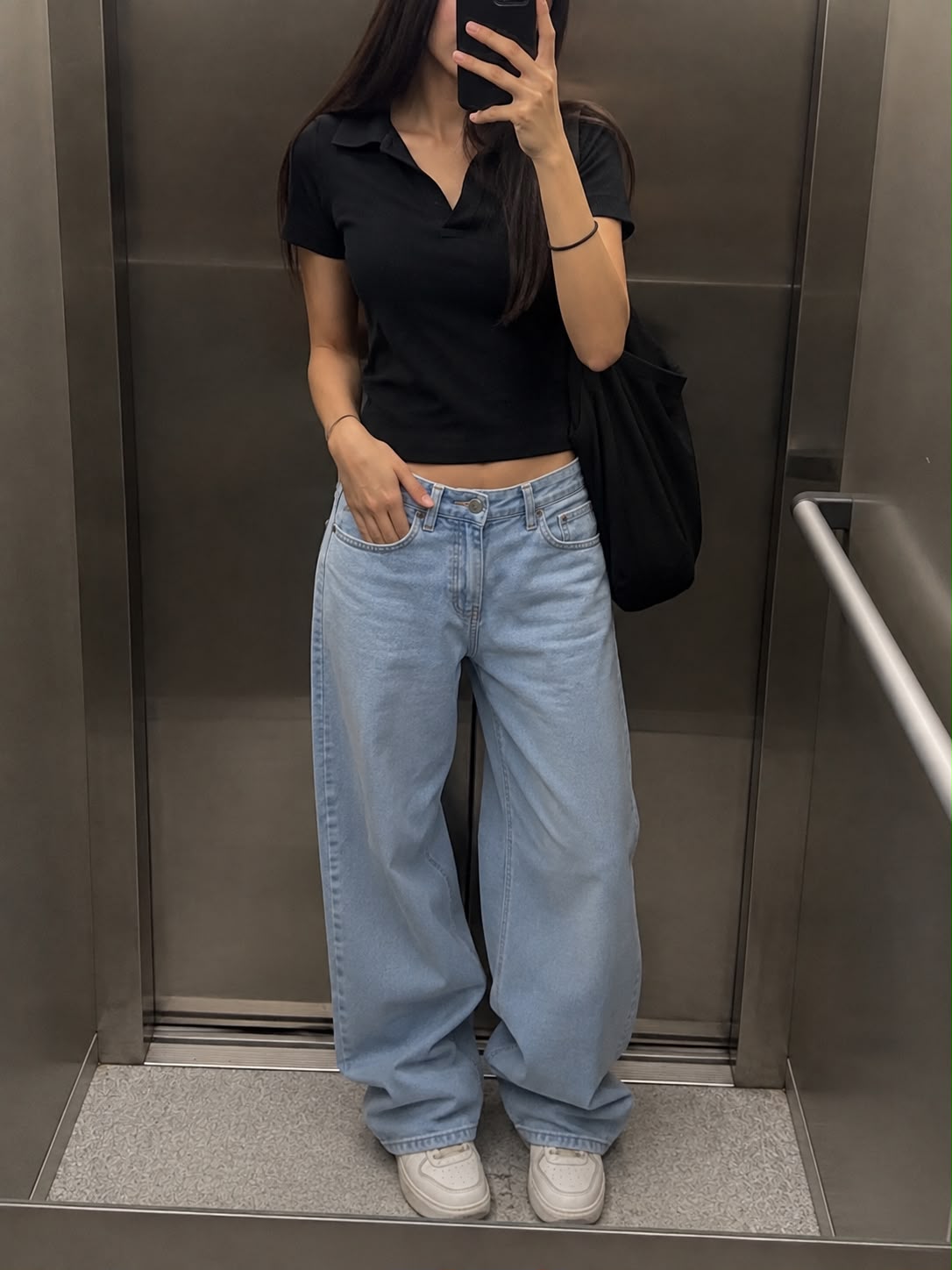 Light Blue Baggy Denim Jeans (Unisex)