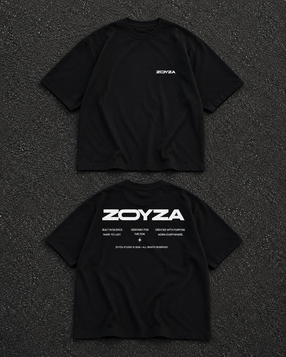 ZOYZA Essential Oversized T-Shirt