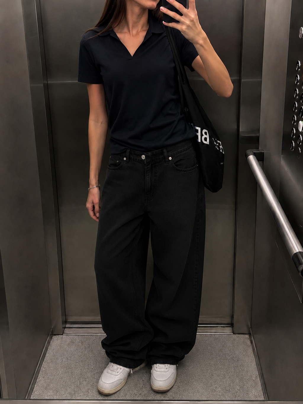 Obsidian Ultra Baggy Jeans | Zoyza Streetwear Denim