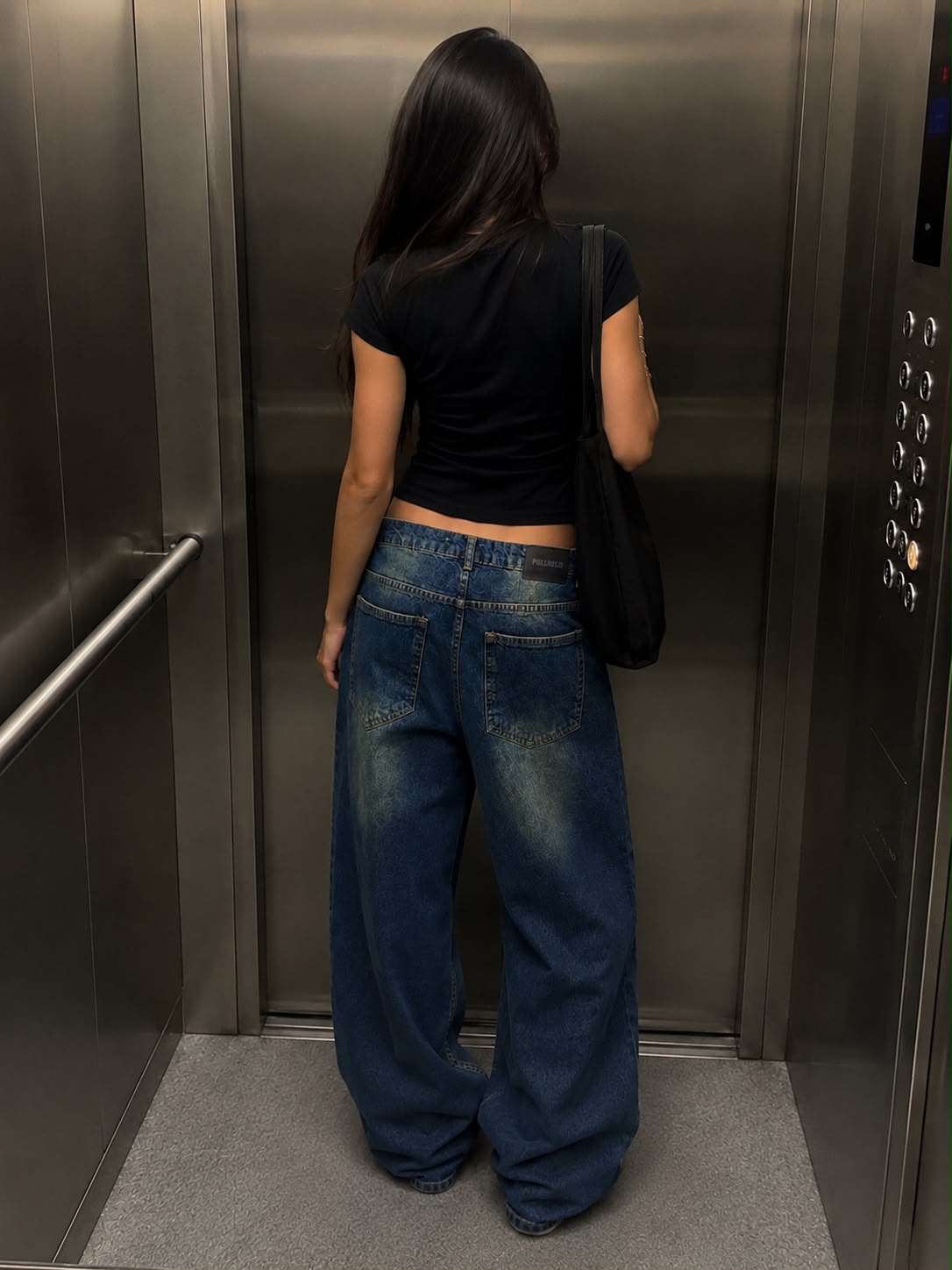 Vintage Blue Baggy Denim Jeans (Unisex)