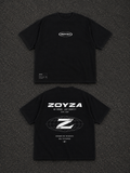 ZOYZA Orbit Graphic Oversized Tee – Black