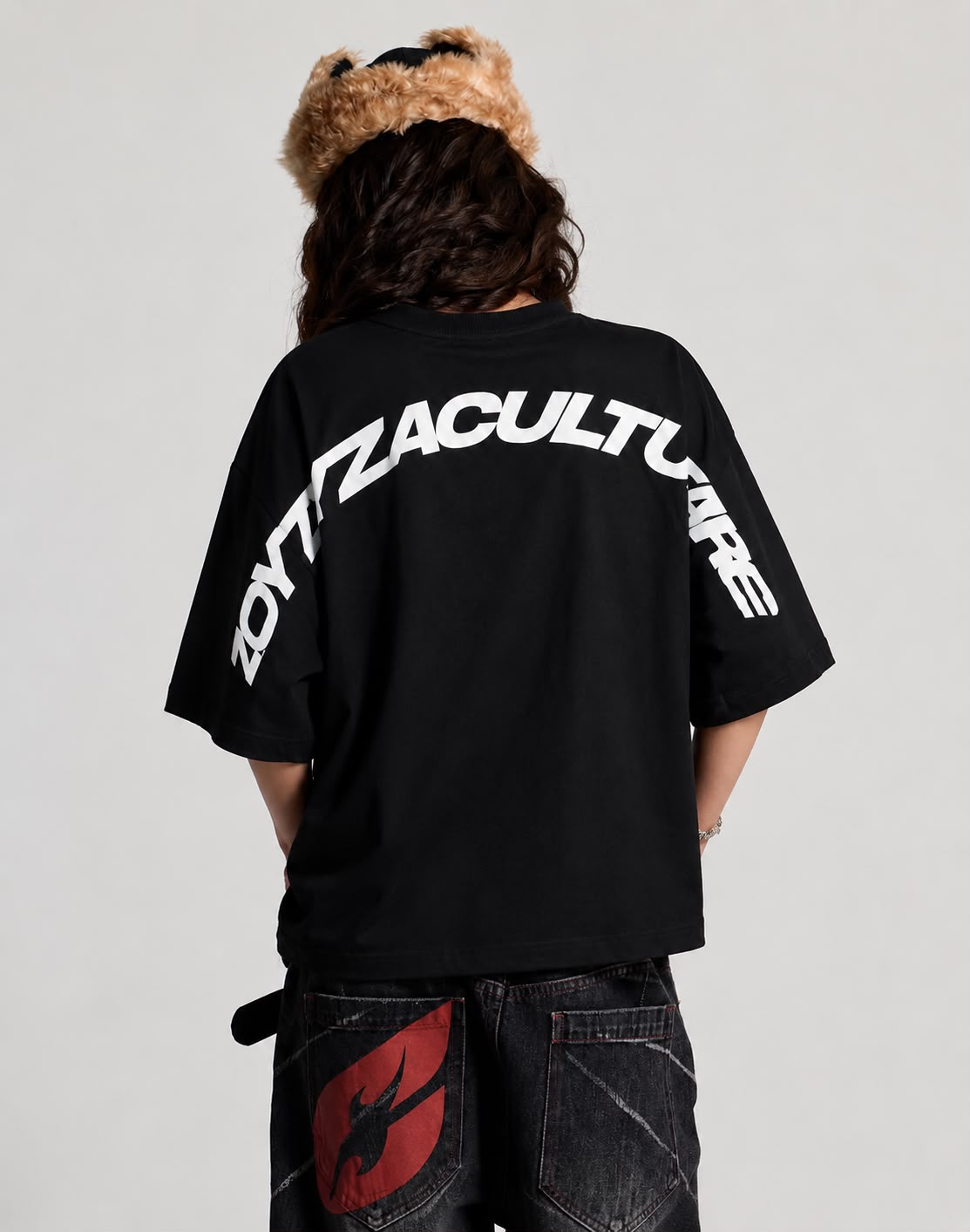 Zoyza Culture Arc Logo Tee – Black (Unisex)