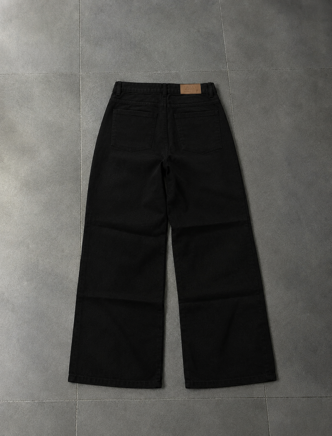 Obsidian Ultra Baggy Jeans | Zoyza Streetwear Denim