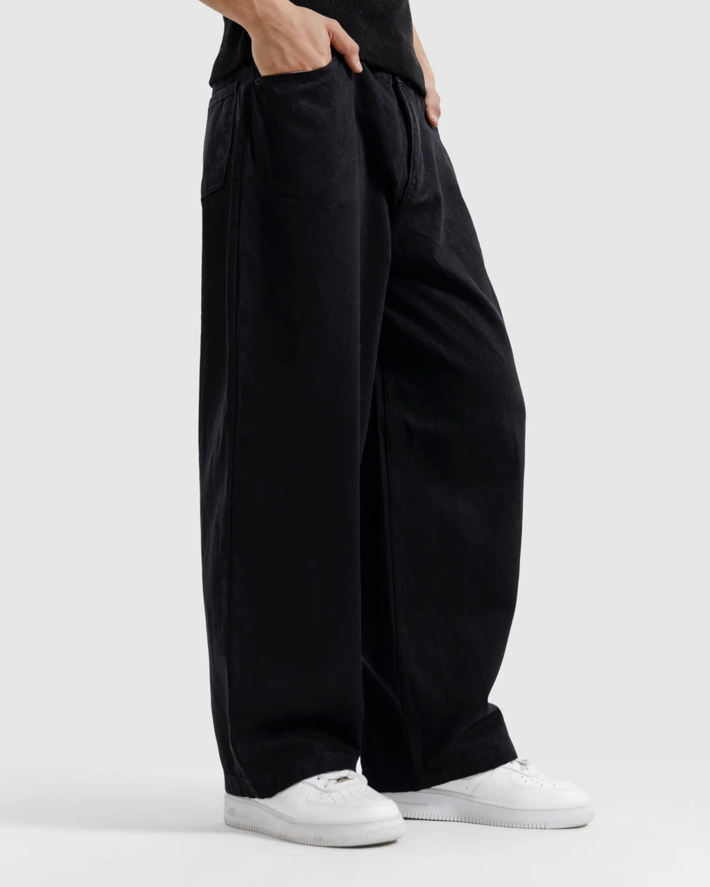 Wide-Leg Baggy Jeans - Relaxed Streetwear Fit