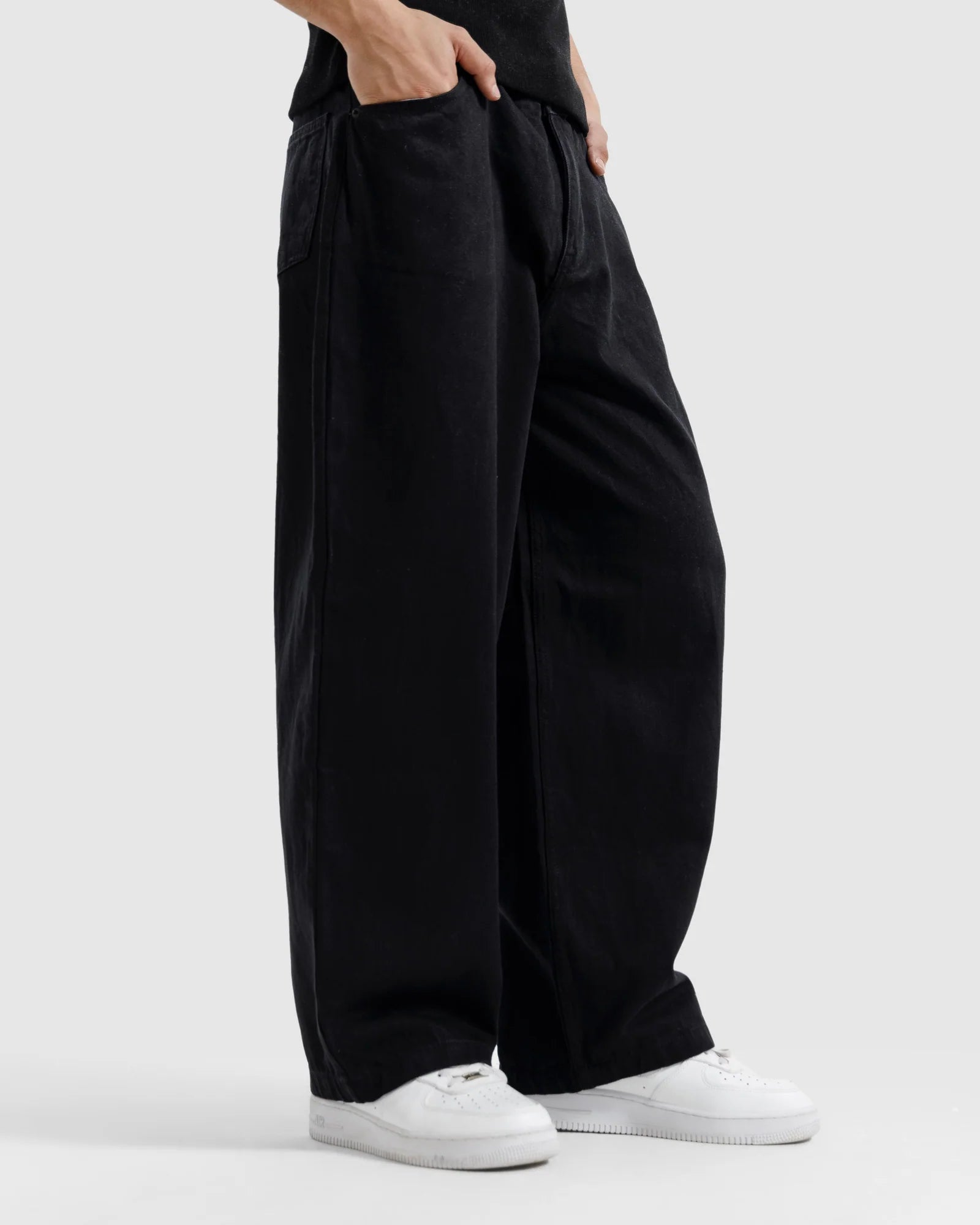 Wide-Leg Baggy Jeans - Relaxed Streetwear Fit