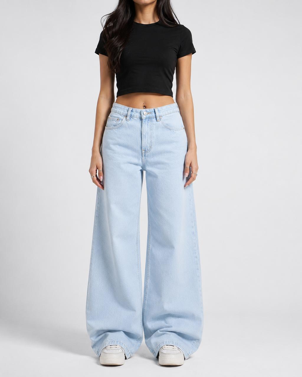 Shadow Black Ultra Baggy Jeans | Zoyza Streetwear Denim