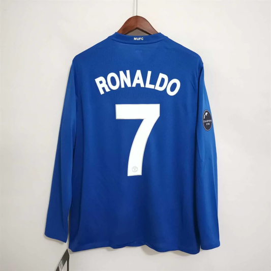 Cristiano Ronaldo 2008 Blue Manchester united shirt