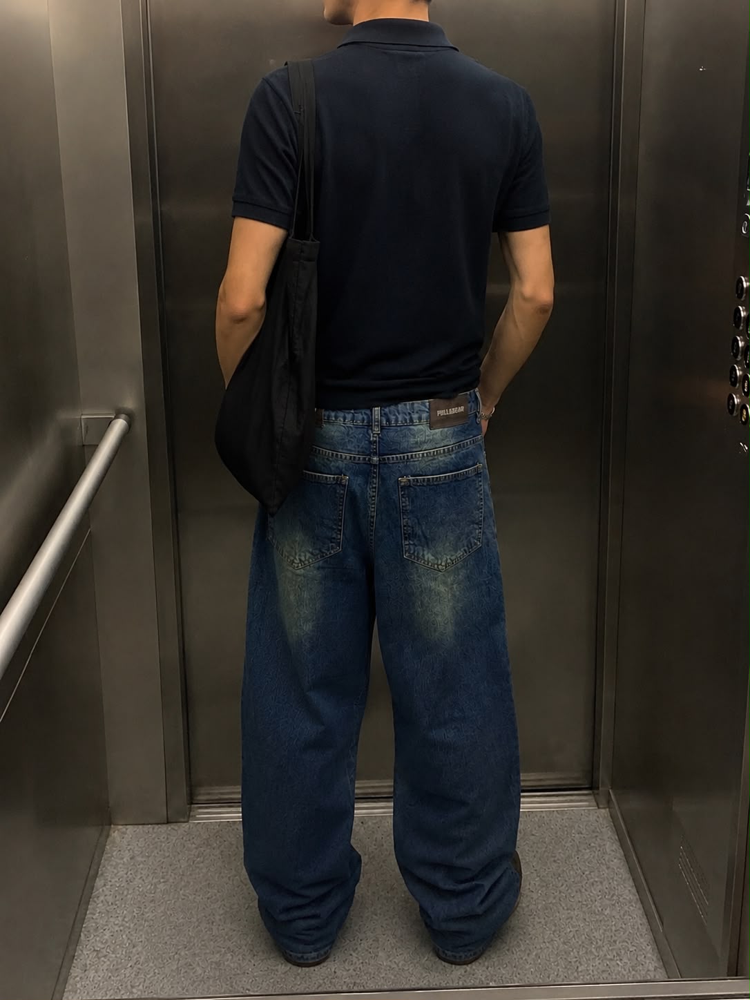 Vintage Blue Baggy Denim Jeans (Unisex)