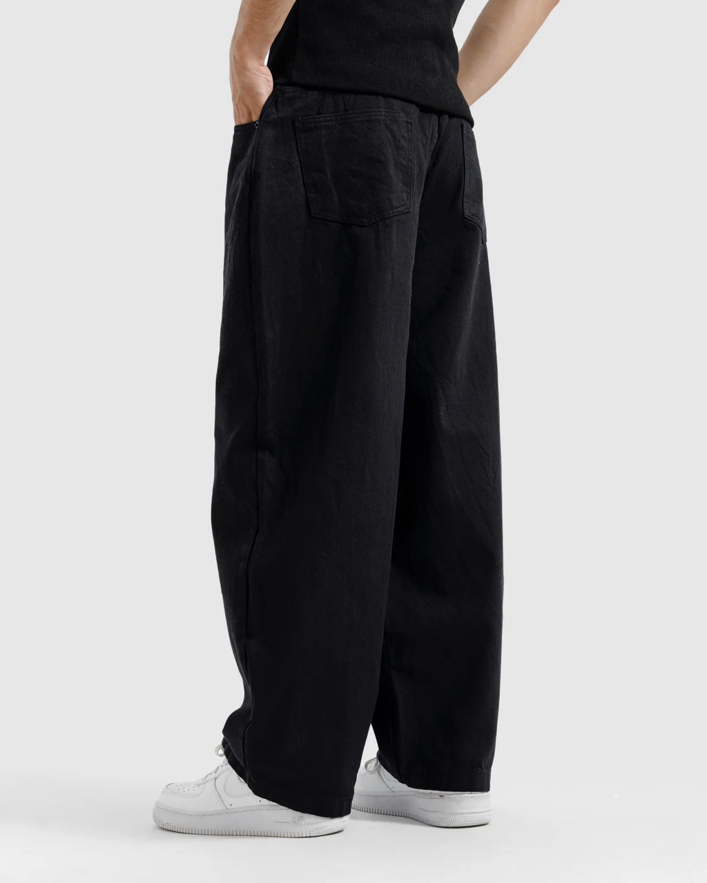 Wide-Leg Baggy Jeans - Relaxed Streetwear Fit