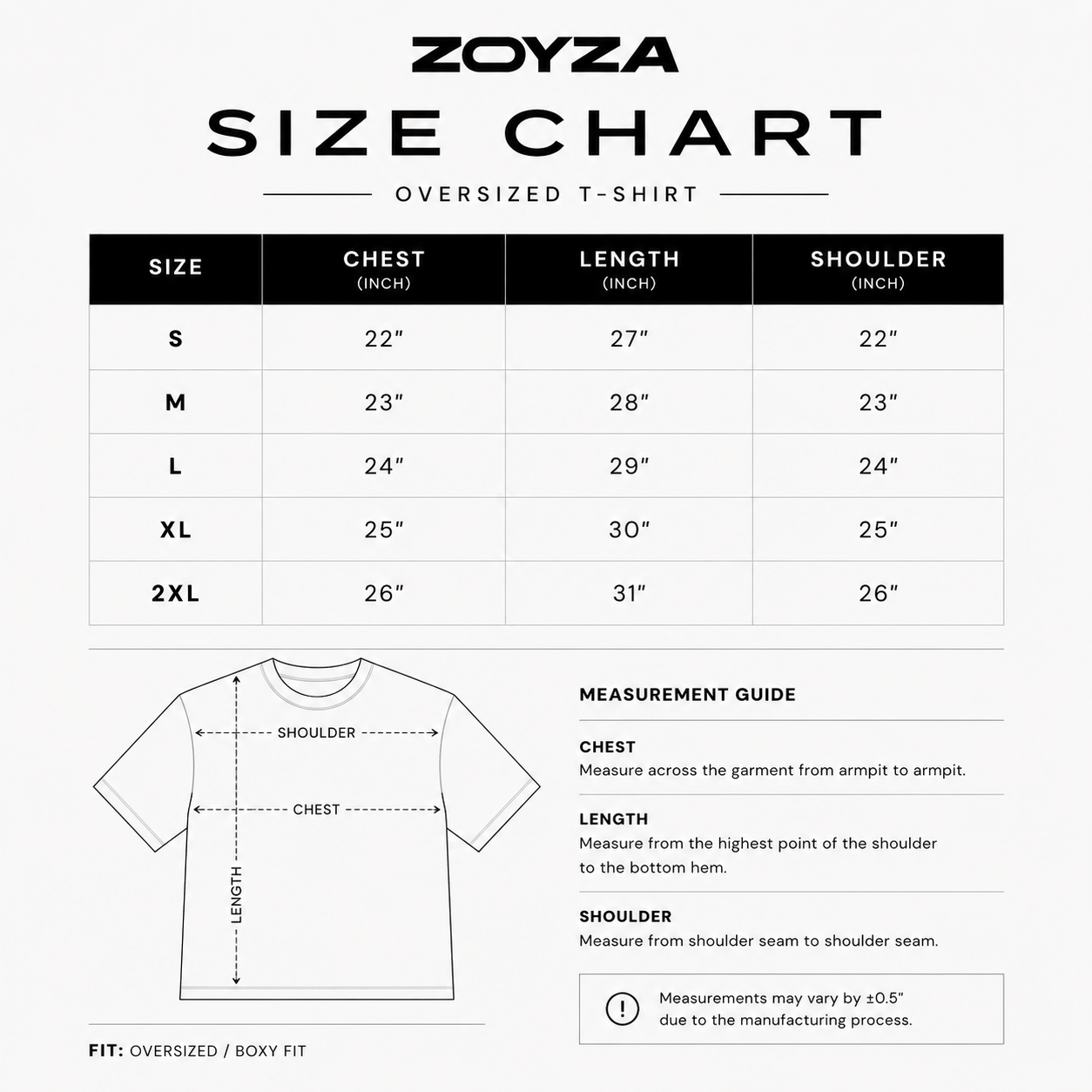 Size Guide