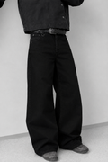 Obsidian Ultra Baggy Jeans | Zoyza Streetwear Denim (unisex)