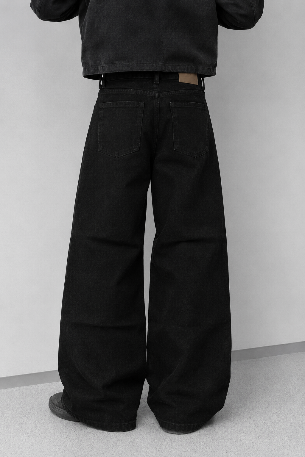 Obsidian Ultra Baggy Jeans | Zoyza Streetwear Denim (unisex)