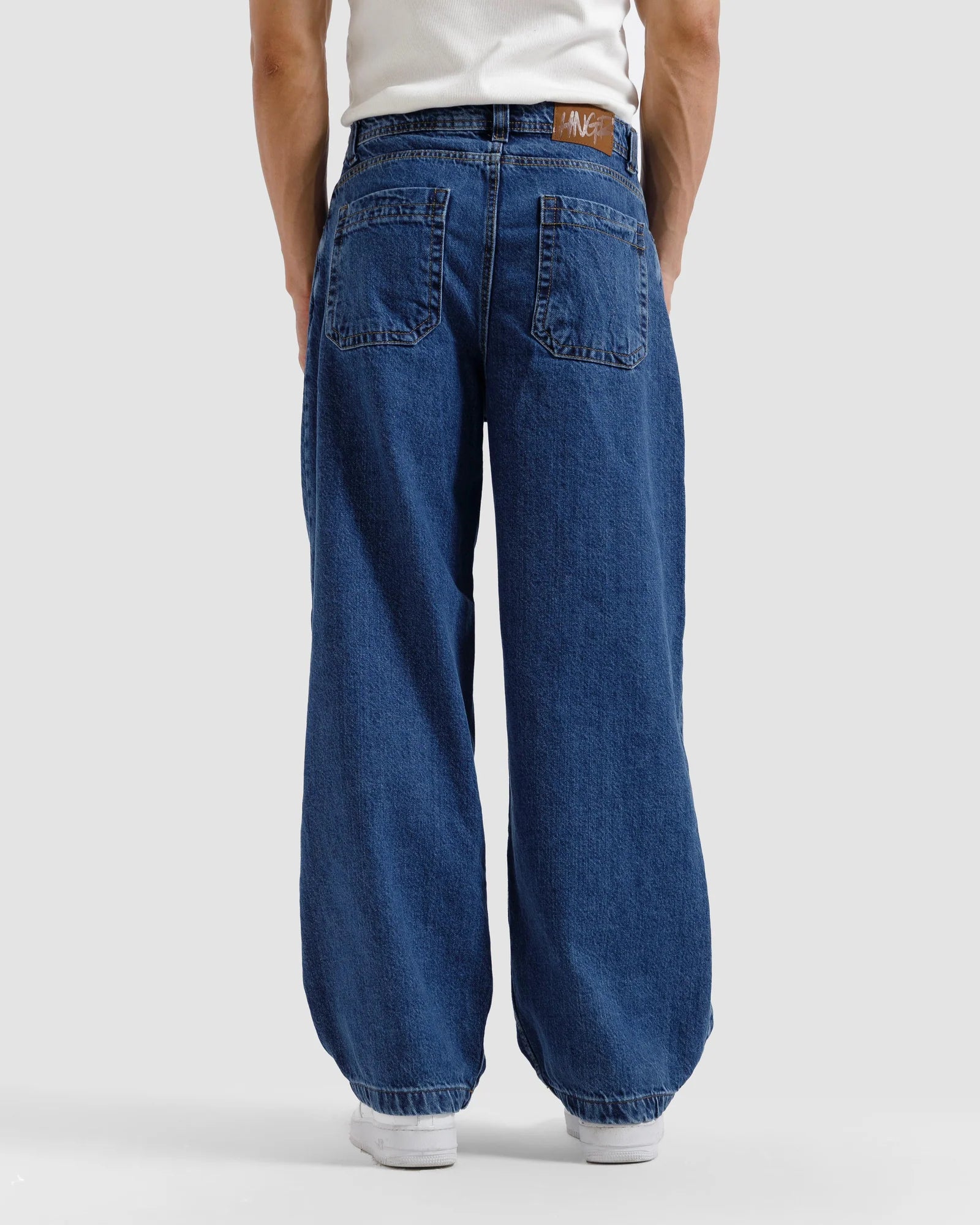 Loose Fit Relaxed Jeans for Men