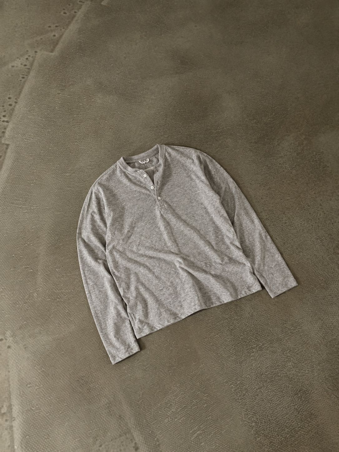 ZOYZA Essential Henley Grey