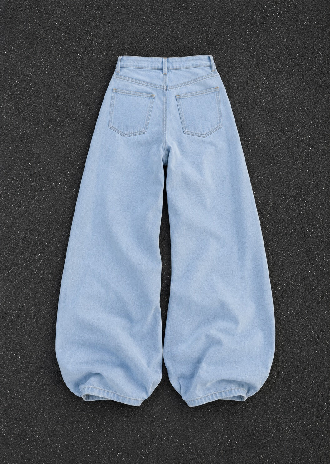 Shadow Black Ultra Baggy Jeans | Zoyza Streetwear Denim