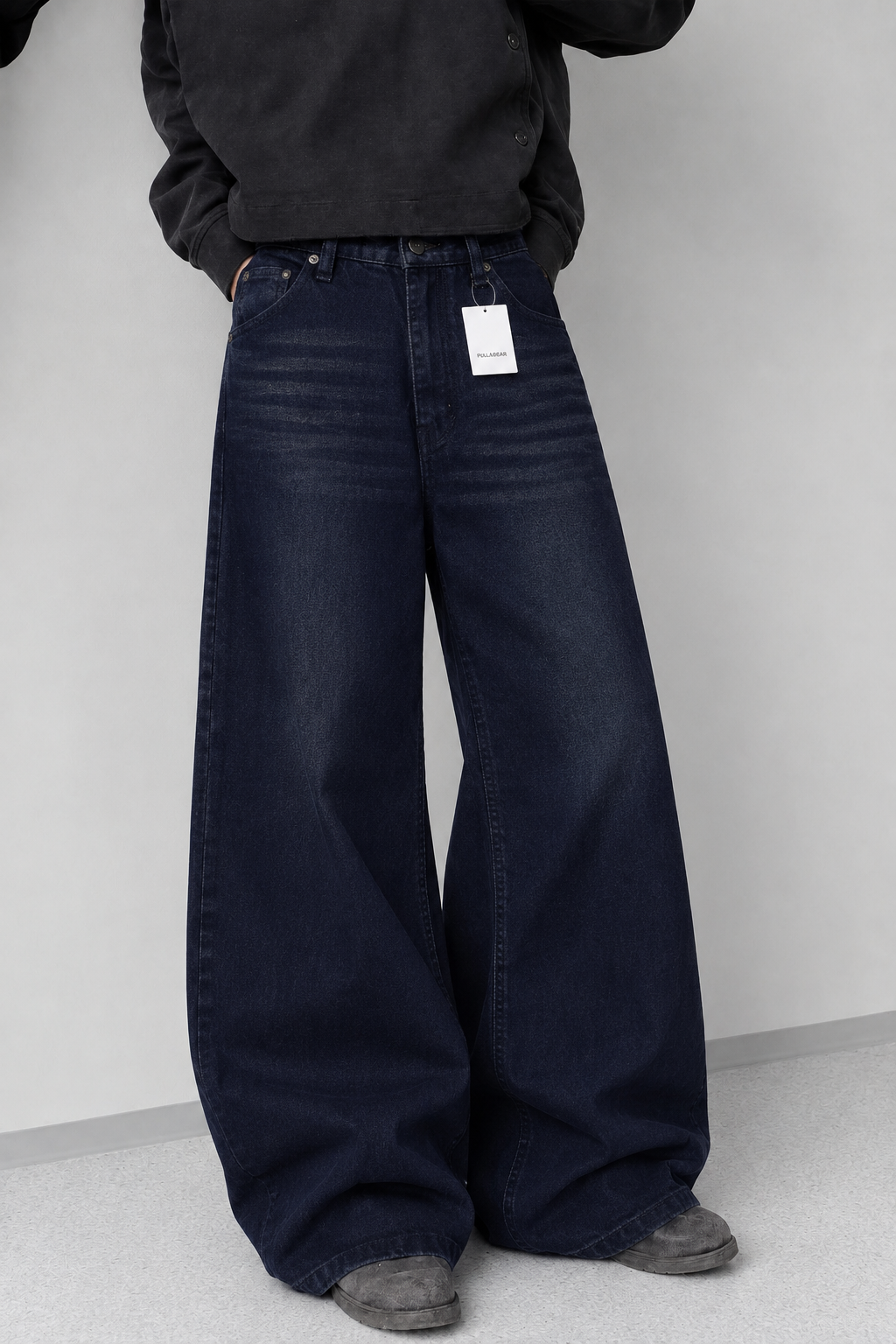 ZOYZA Deep Indigo Baggy Jeans (unisex)
