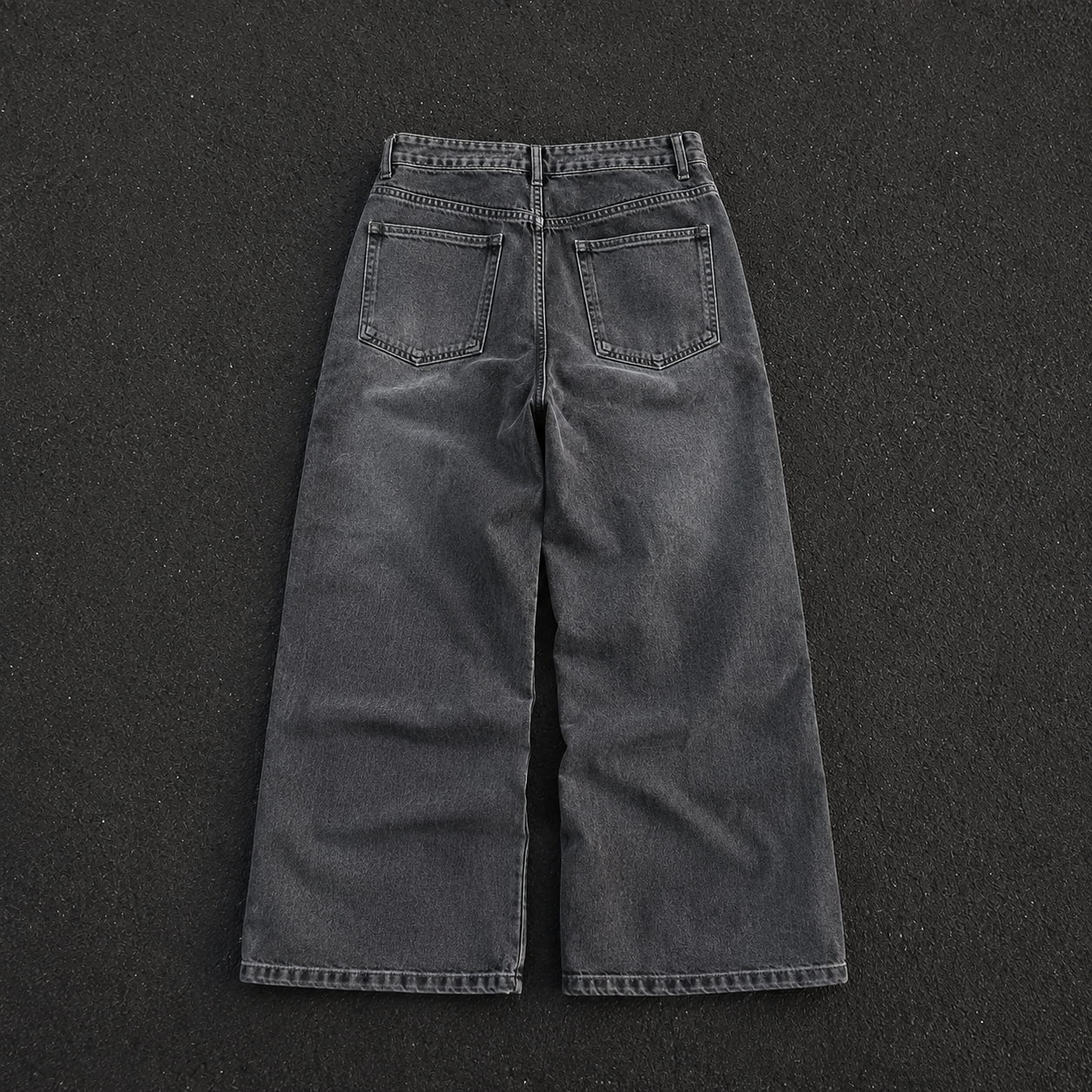 Concrete Grey Ultra Baggy Jeans | Zoyza Streetwear Denim