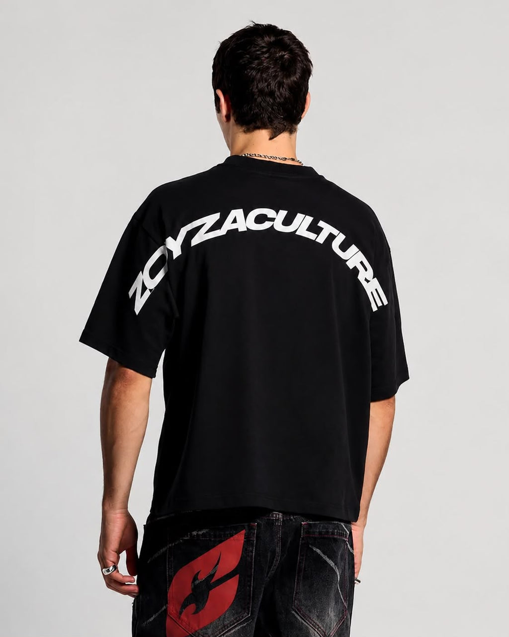 Zoyza Culture Arc Logo Tee – Black (Unisex)