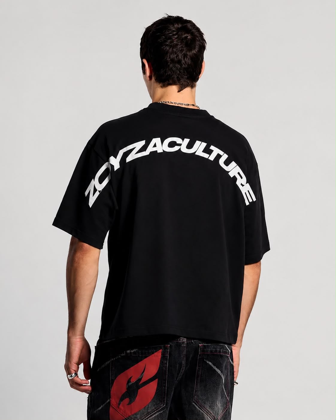 Zoyza Culture Arc Logo Tee – Black (Unisex)