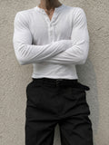 ZOYZA Essential Henley — White